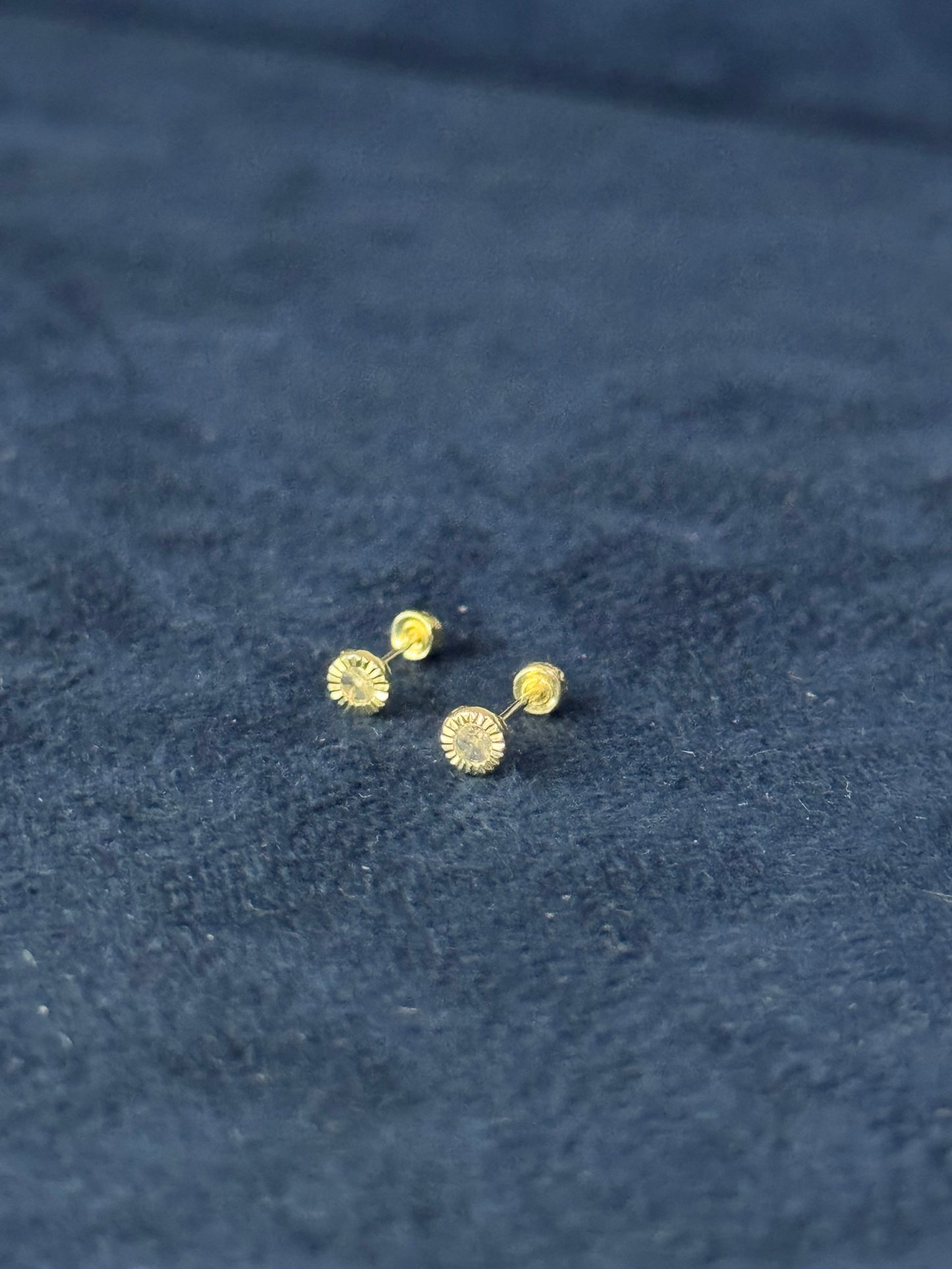Aretes bicelado diamantado