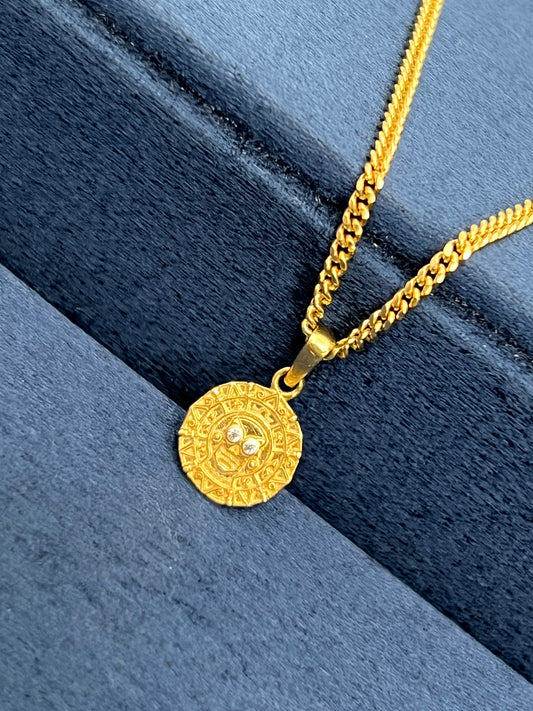 Dije moneda piratas del caribe