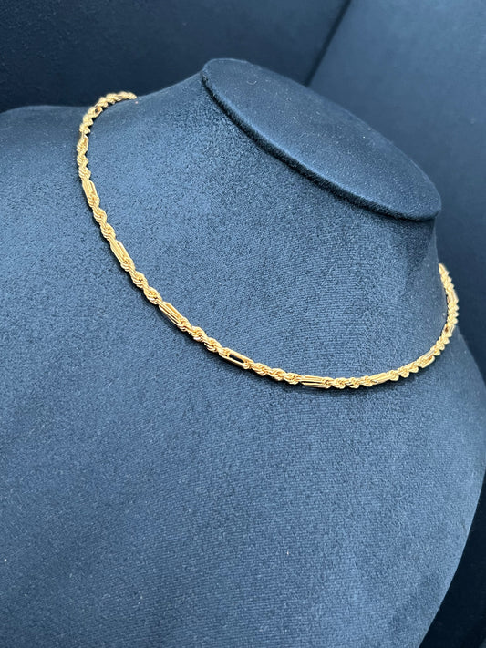 Cadena torzal fígaro