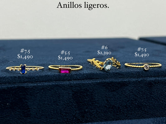 Anillos ligeros