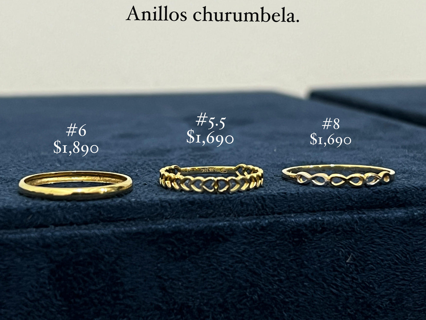 Anillos churumbela