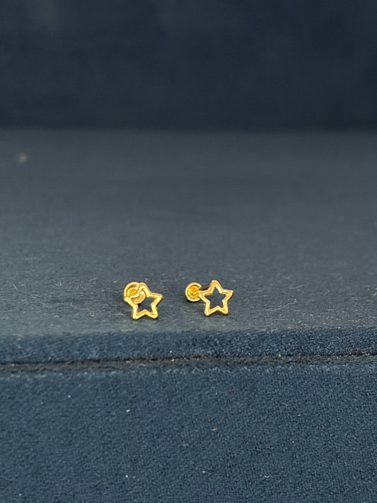 Aretes estrellas