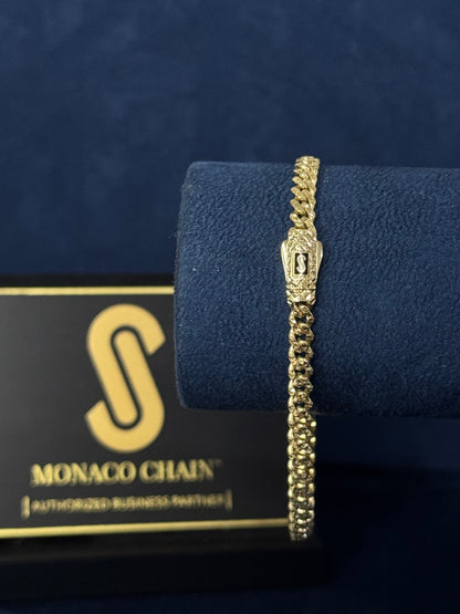 Pulso Mónaco Classic diamantado 5mm 🇲🇨