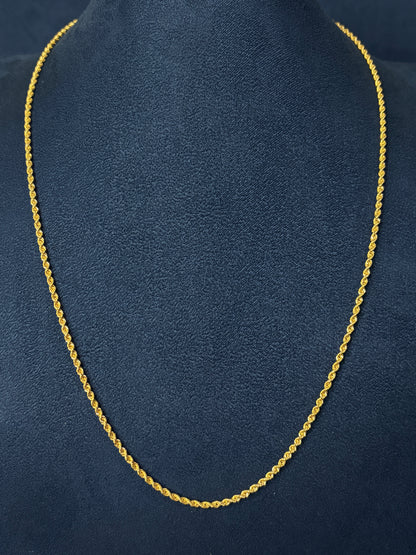 Cadena torzal 2mm 🇮🇹
