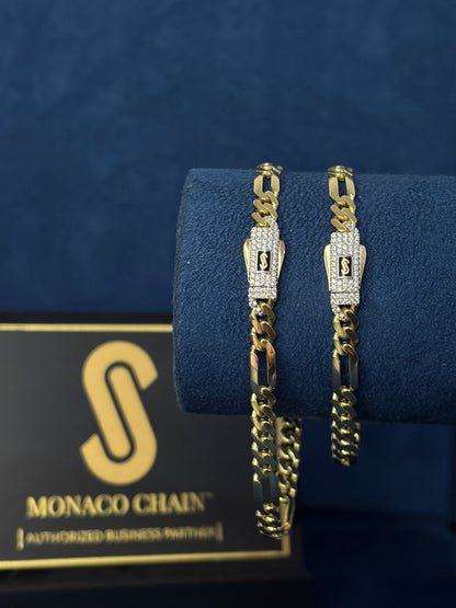 Pulso Mónaco Fígaro Classic 5mm 🇲🇨