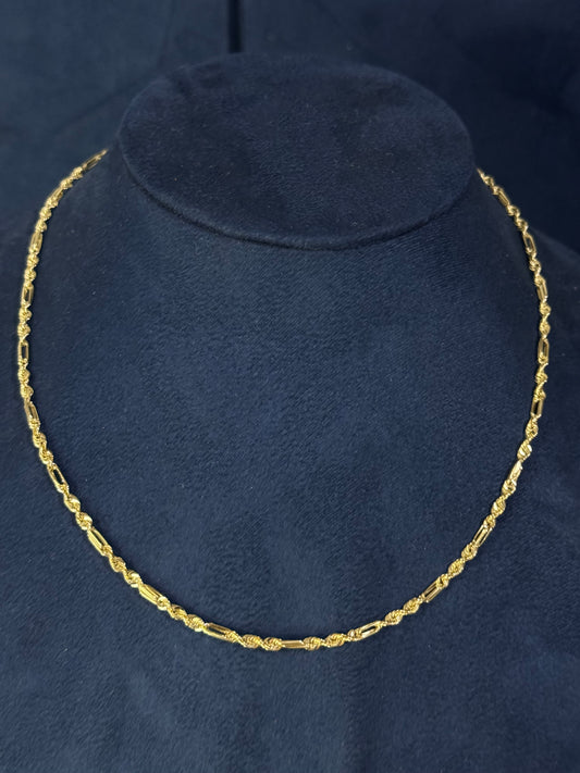 Cadena torzal fígaro