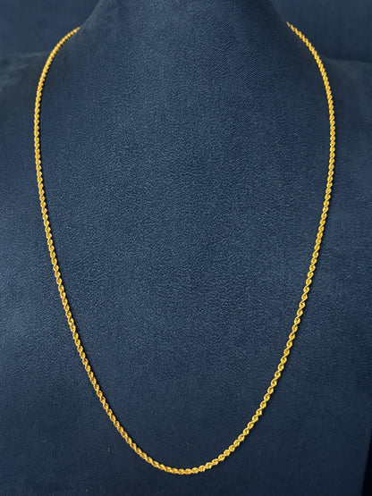 Cadena torzal 2mm 🇮🇹