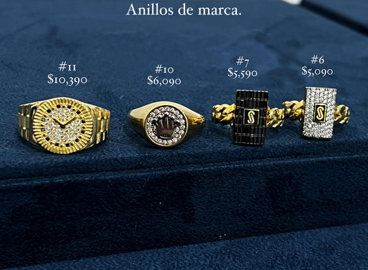 Anillos de diseñador