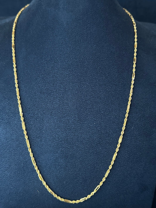 Cadena torzal fígaro