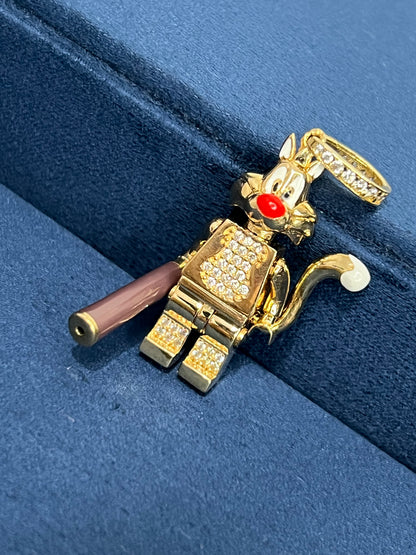 Dije de lego gato silvestre