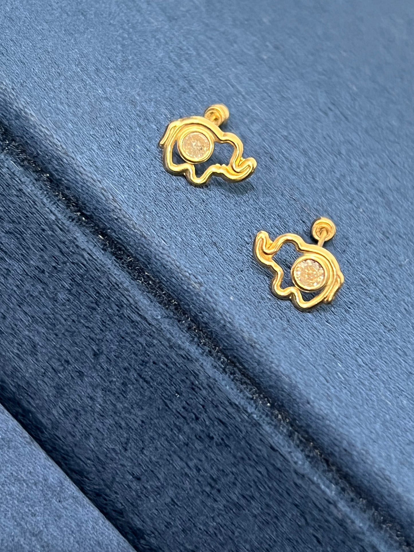 Aretes de elefantes
