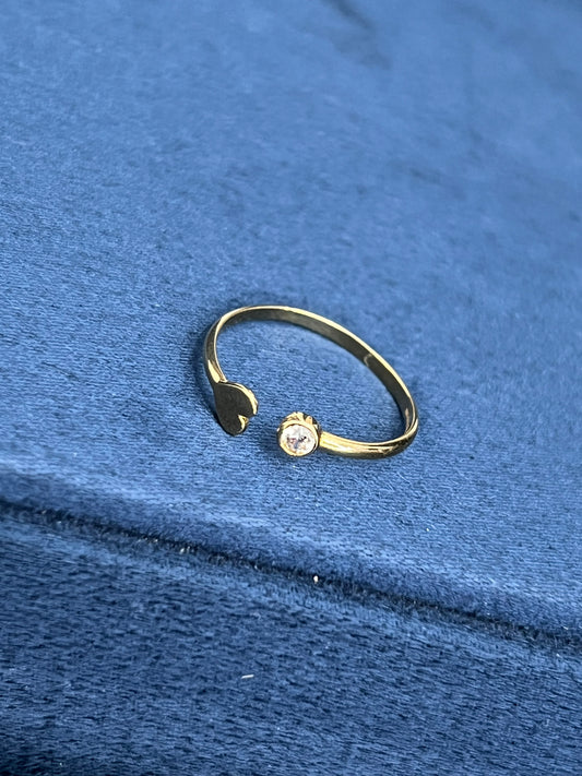 Anillo de corazón