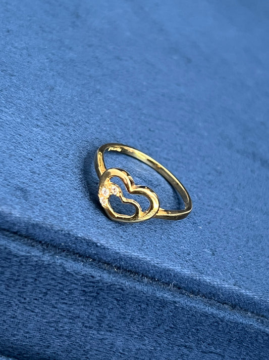 Anillo corazón