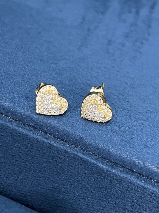 Aretes de corazón