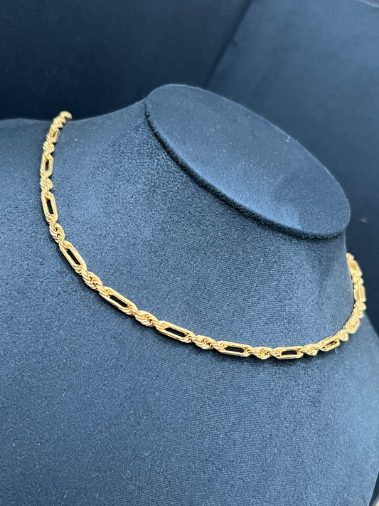 Cadena torzal fígaro