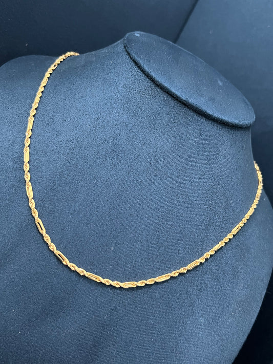Cadena torzal fígaro