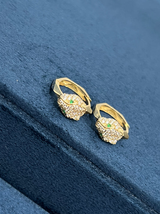 Aretes pantera cartier