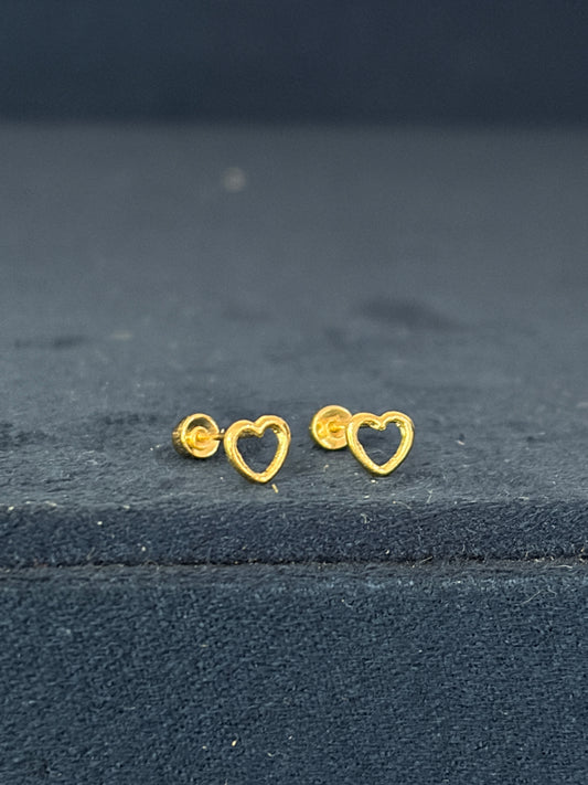 Aretes de corazón