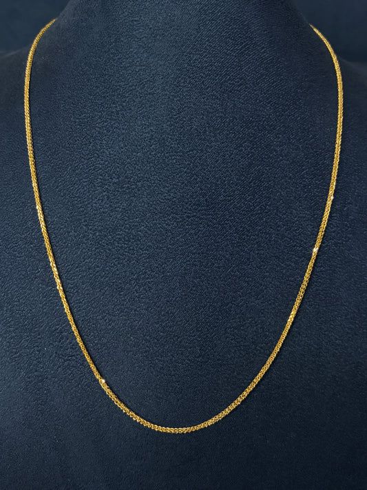 Cadena espiga 1mm 🇮🇹