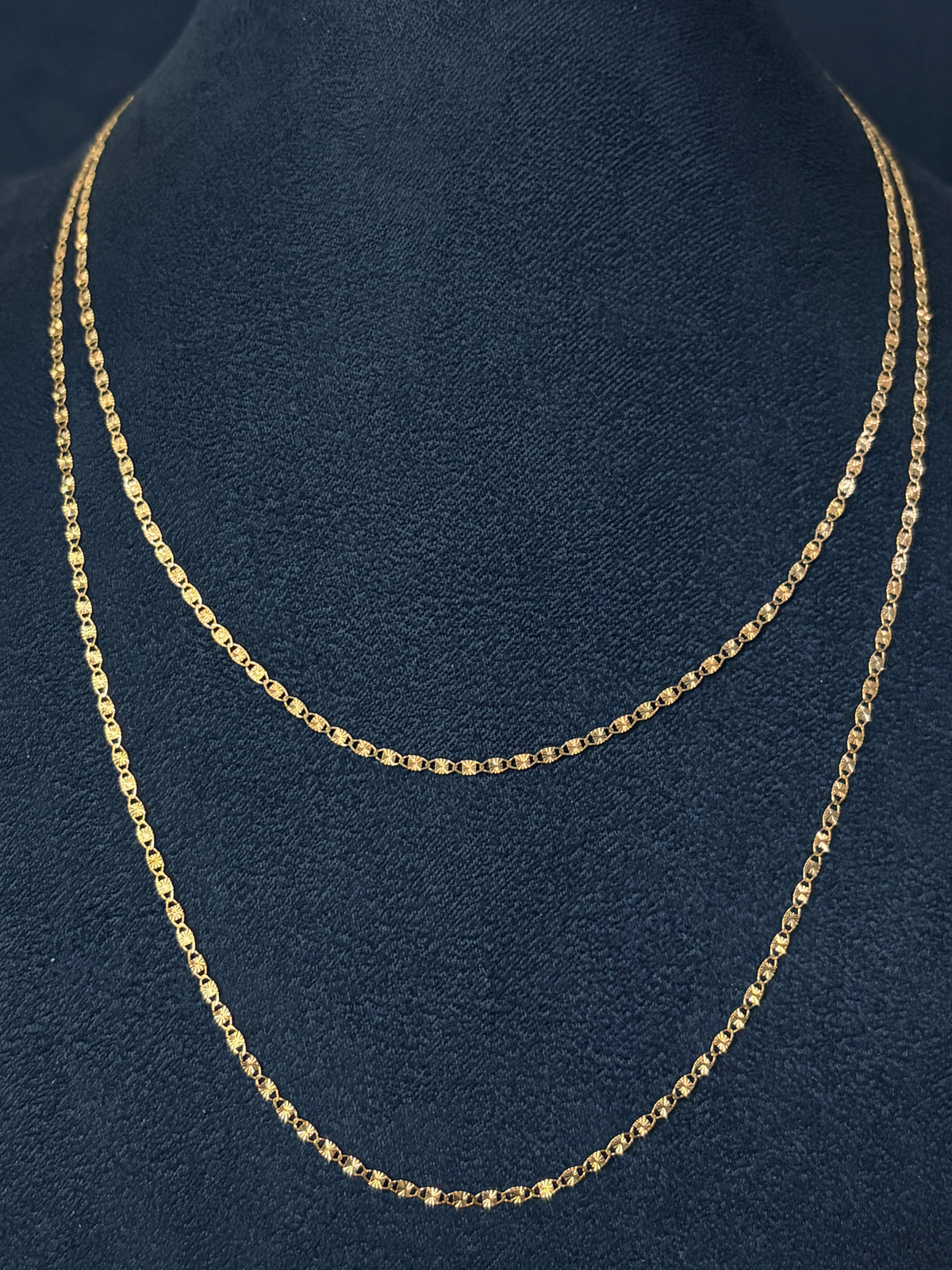 Cadena Gucci florentino 2mm 🇲🇽
